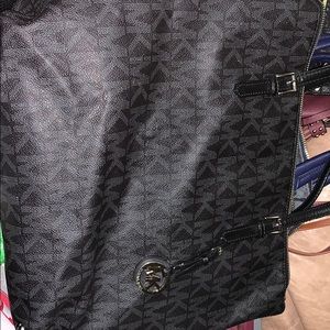 Michael Kors black shoulder purse.
